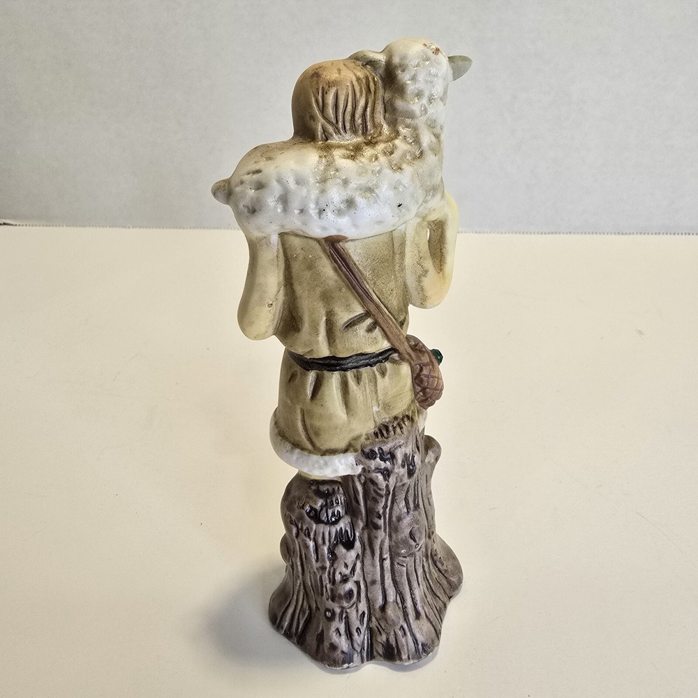 Nativity Set Porcelain Shepherd Boy Figure Replacement Part Vintage - Picture 4 of 8